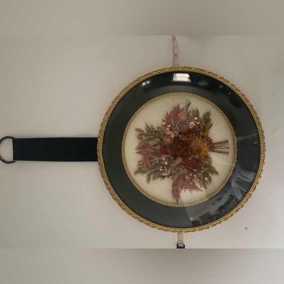 Handmade in Belgium wall decor floral bouquet unique antique - Picture 9 of 9